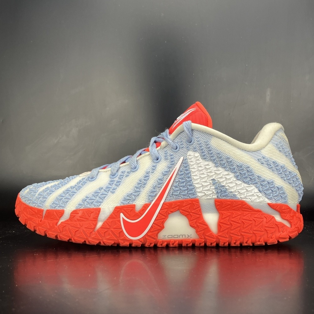 Nike Ja 3 Basketball Shoes - Men's Size 8 'Red/White/Blue' (By You Custom)